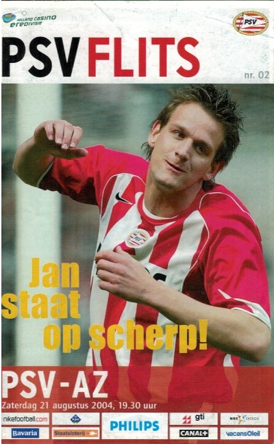 AZ Programma 21-aug-2004 PSV uit